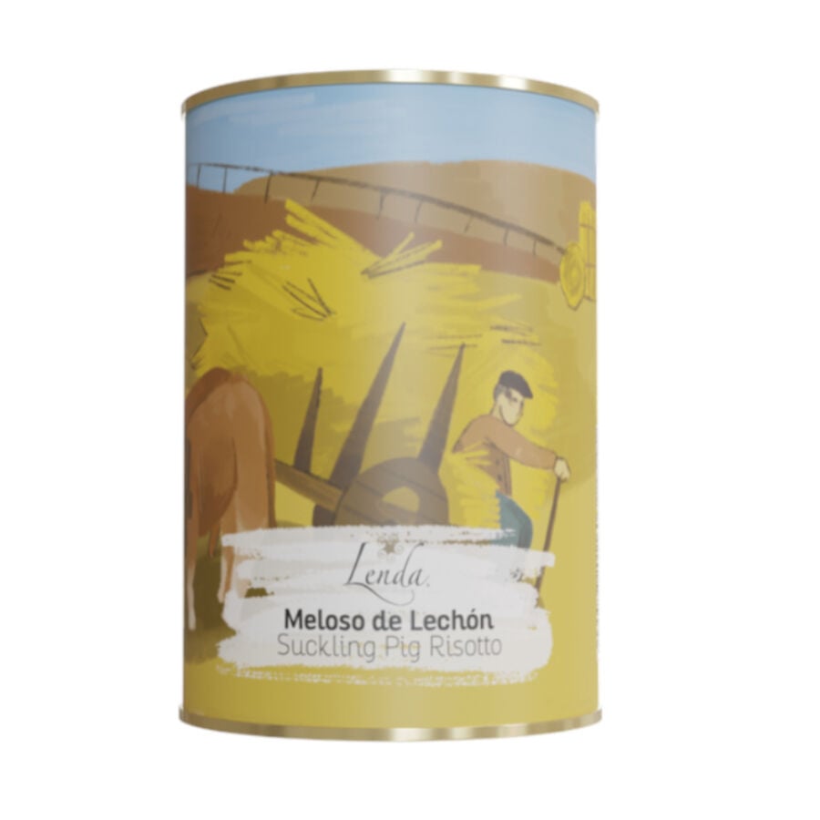 Lenda Meloso de Lechón lata para perros thumbnail