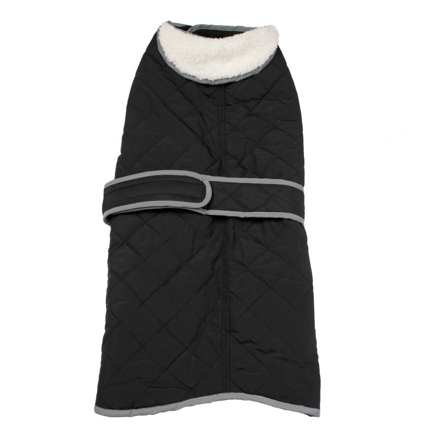 Outech Abrigo Negro para perros Galgo, , large Imagen numero 1