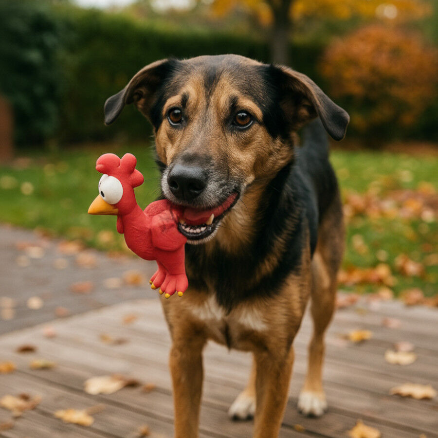 Tootoy! Mordedor con Sonido Gallina para perros