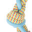 Tootoy! Pull Multi-texture Rope Azul Mordedor de cuerda para perro, , large indicador imagen numero 2