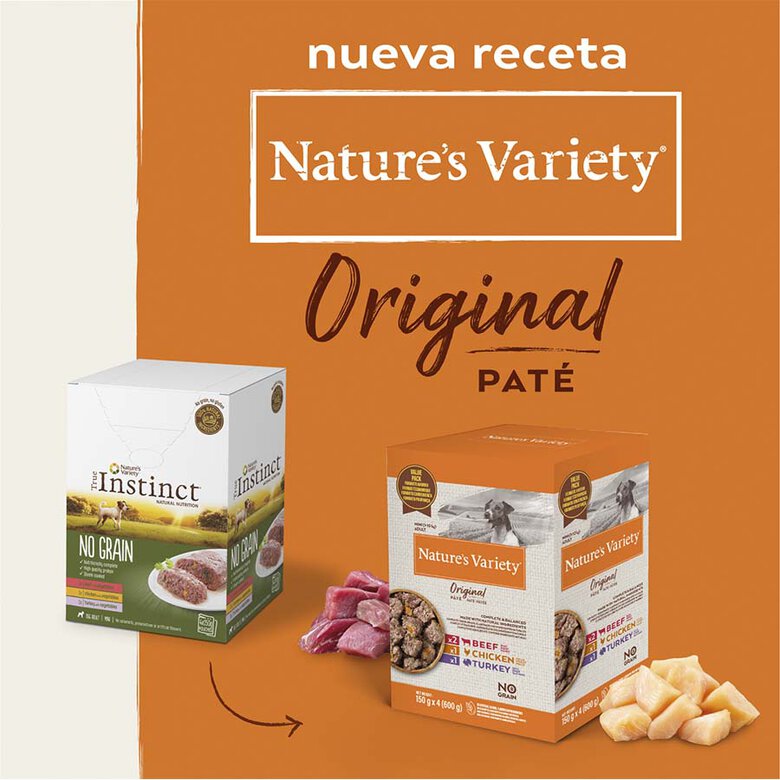 4 sobres x 150 g Nature's Variety Adult Mini Paté sobre para perros,  Imagen numero 2 4 sobres x 150 g Nature's Variety Adult Mini Paté sobre para perros, , large Imagen numero 2