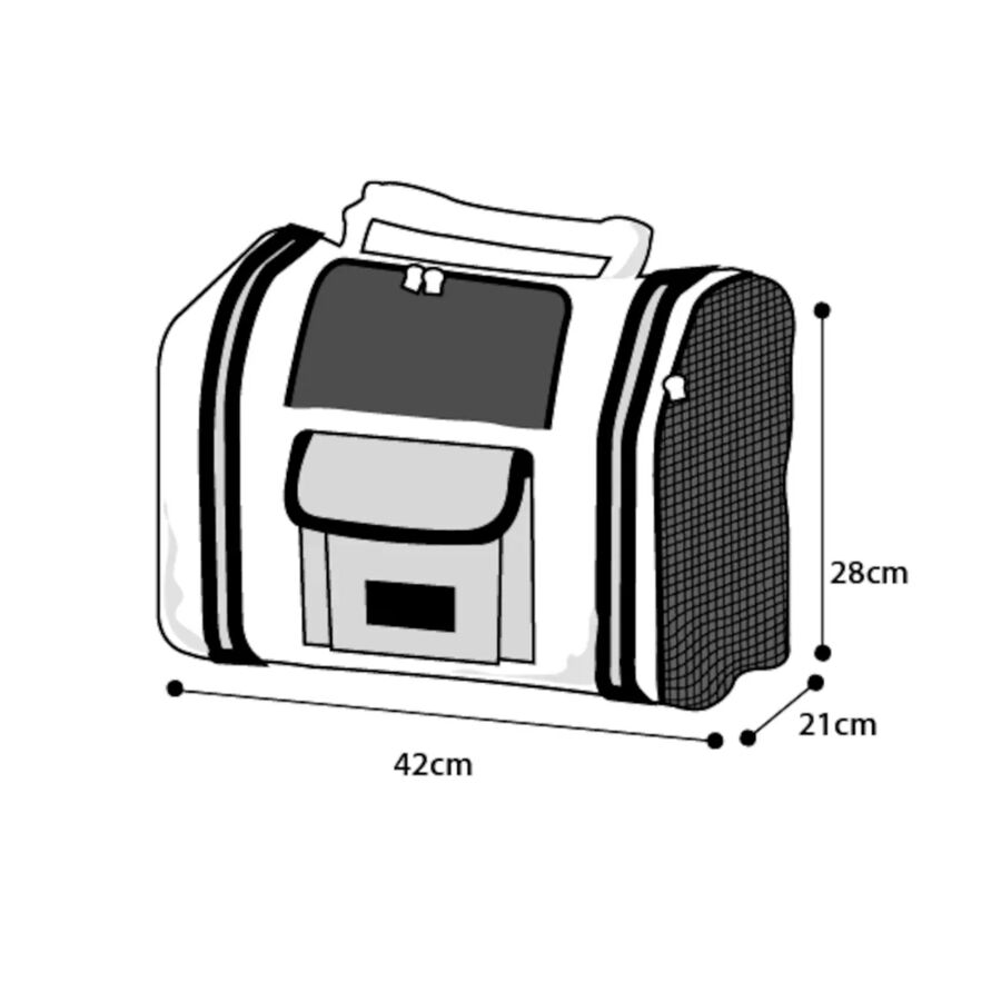 Flamingo Smart Bag bolsa transport&iacute;n para mascotasFlamingo Smart Bag bolsa transport&iacute;n para mascotas Imagen numero 2