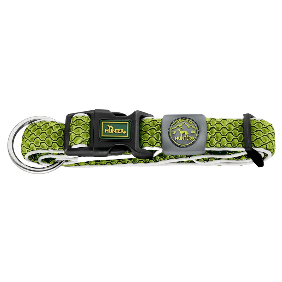 Hunter Hilo Vario Basic Collar verde para perros thumbnail