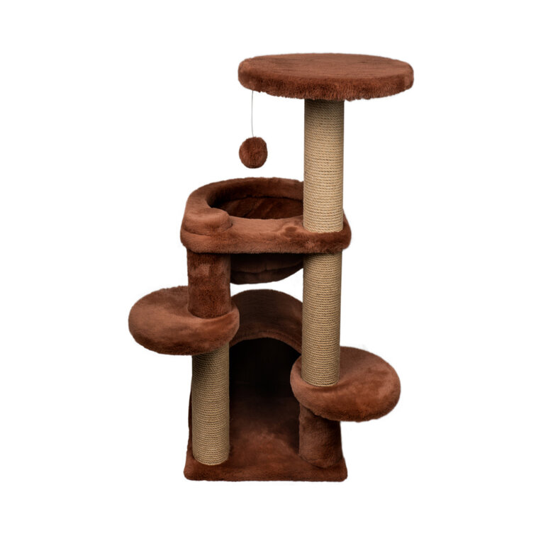 Catshion Amber Árbol Rascador con Cueva Canela para gatos,  Imagen numero 3 Catshion Amber Árbol Rascador con Cueva Canela para gatos, , large Imagen numero 3