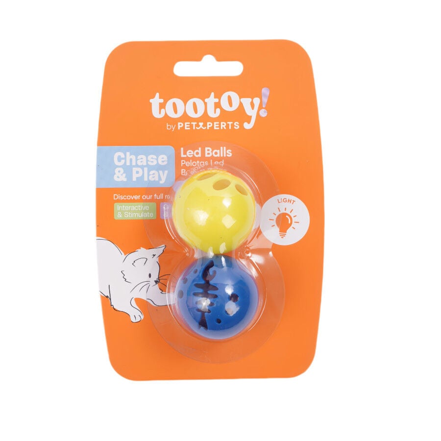 Tootoy! Pelotas Interactivas con Luces LED para gatos, , large Imagen numero 9