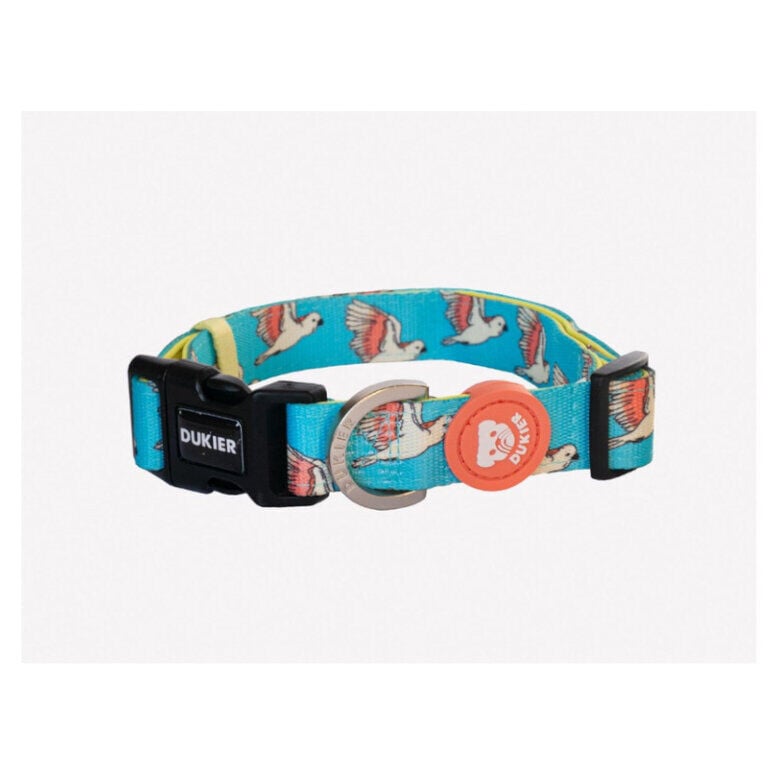 Dukier Collar Estampado Aves para perros, , large Imagen numero 1