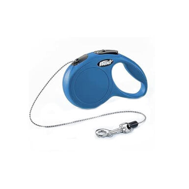 Flexi New Classic Correa Extensible azul para gatos