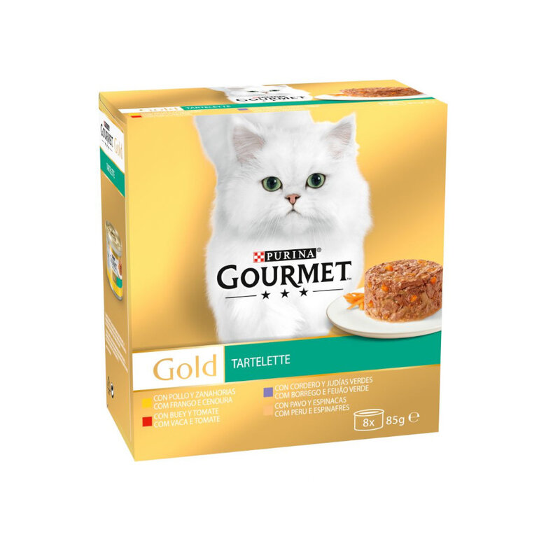 Gourmet Gold Pastel de Carne lata para gatos | Kiwoko