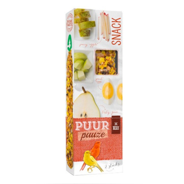 Puur Pauze barritas de fruta y huevo para canarios image number null