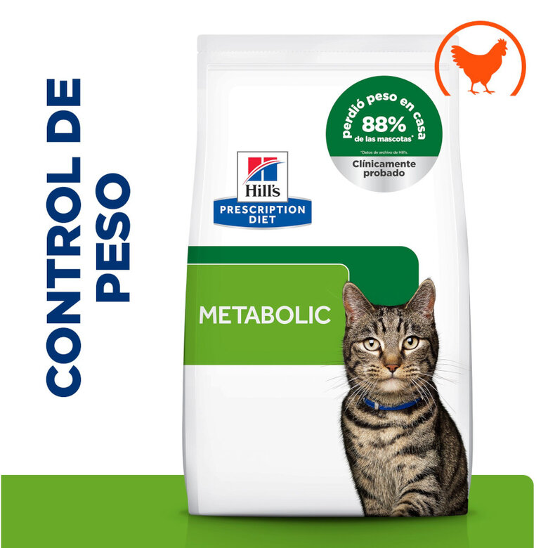 12 kg Hill's Prescription Diet Metabolic pienso para gatos,  Imagen numero 2 12 kg Hill's Prescription Diet Metabolic pienso para gatos, , large Imagen numero 2