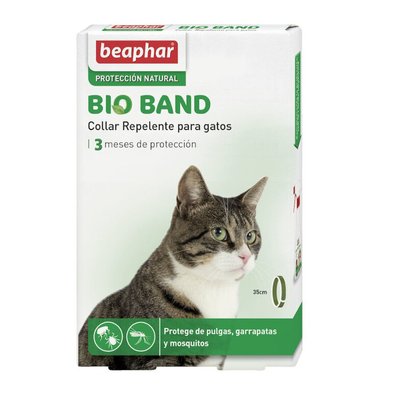 Beaphar Bio Band Collar Antiparasitario para gatos, , large image number null