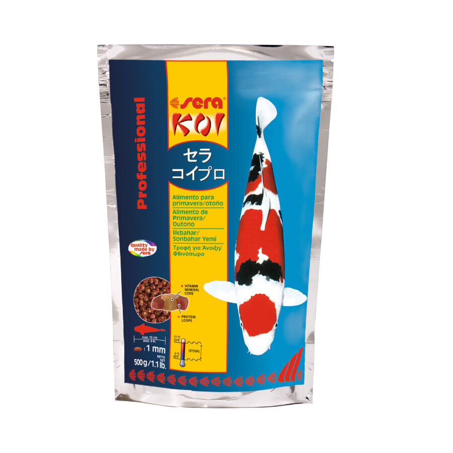 Sera Koi Professional Verano Comida de Vacaciones para peces carpas thumbnail