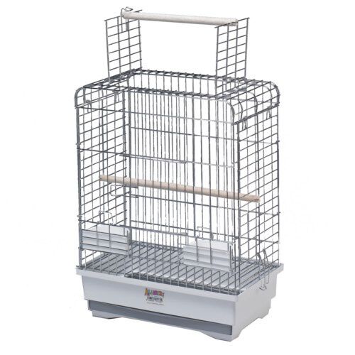 Alamber Cromo jaula agaporni para agapornis Imagen numero 1