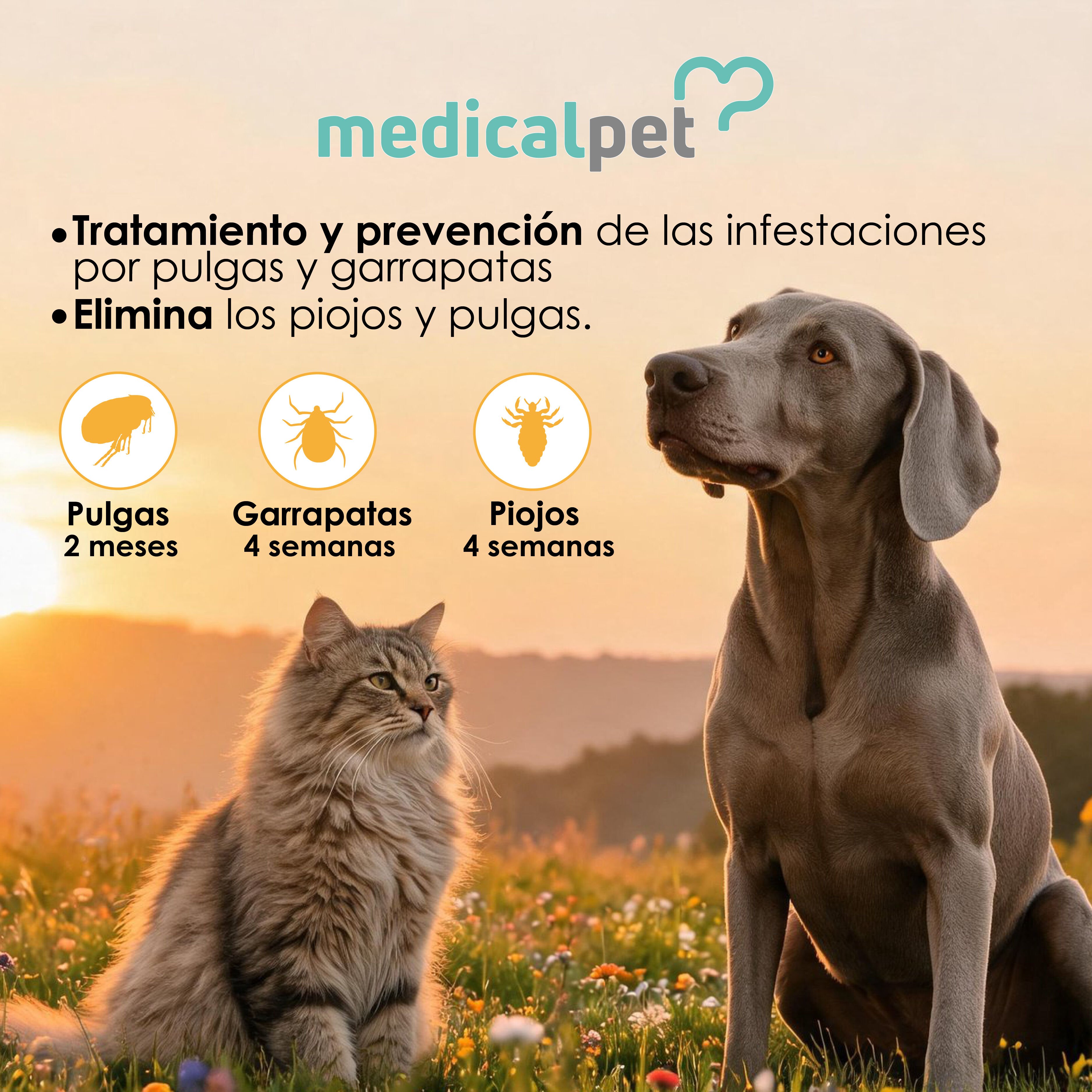 Medicalpet Spray antiparasitario para perros y gatos, , large Imagen numero 4