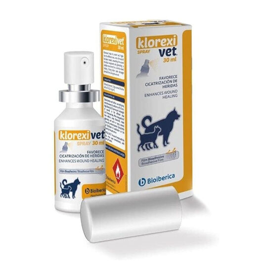 Bioiberica Klorexivet Spray para heridas para perros y gatos, , large image number null