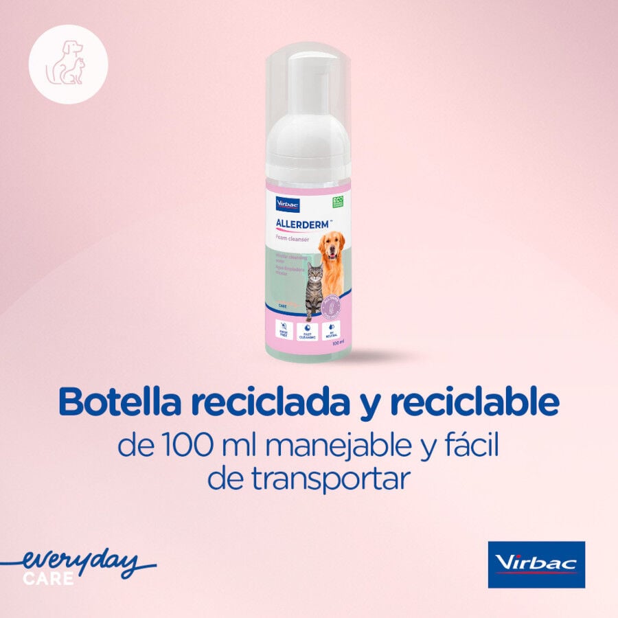 Virbac Allerderm Foam Cleanser Espuma Limpiadora para perros thumbnail