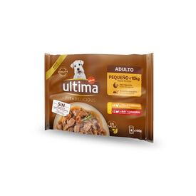 Ultima Fit & Delicious Adult Pollo y Buey Sobre en Salsa para perros - Multipack