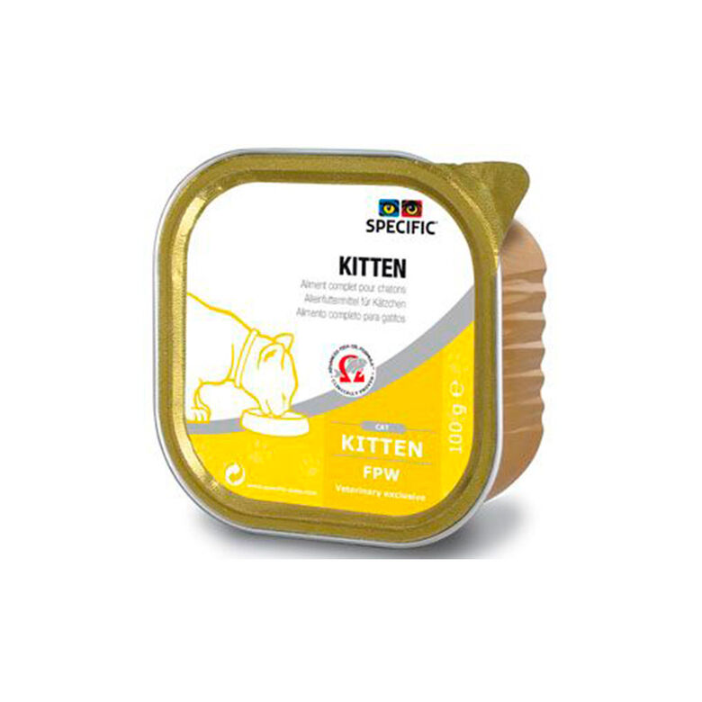 Specific Kitten FPW tarrinas para gatos