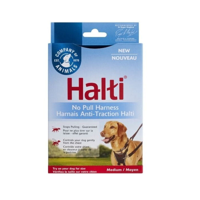 Halti Arnés antitirones negro para perros thumbnail
