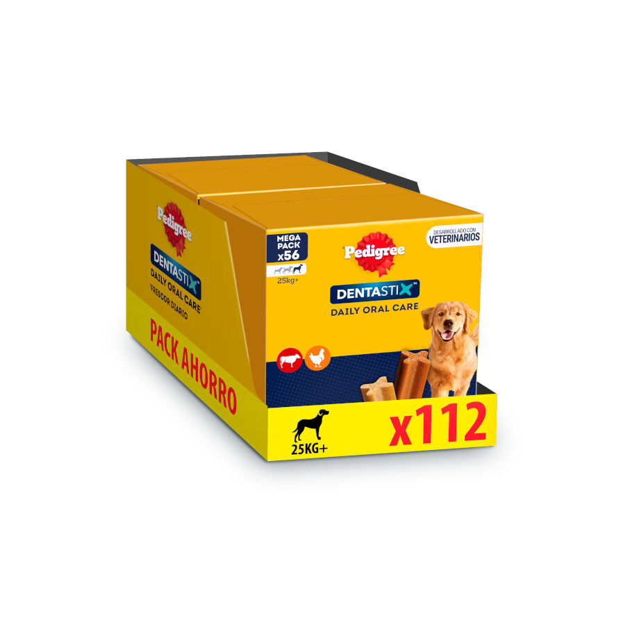 112 barritas Pedigree Dentastix Snacks Dentales para perros grandes, , large Imagen numero 1