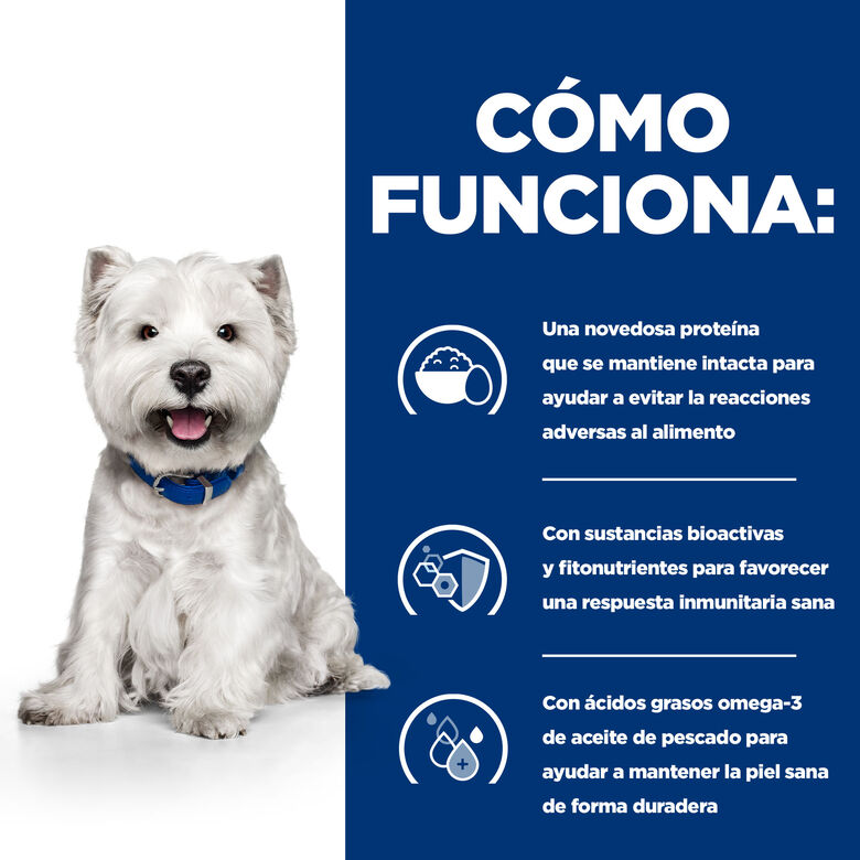 Hill&#039;s Prescription Diet Derm Complete Mini pienso para perros thumbnail