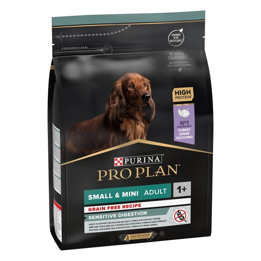 2.5 kg Pro Plan Adult Small y Mini Digesti&oacute;n Pavo pienso para perros, , large Imagen numero 1
