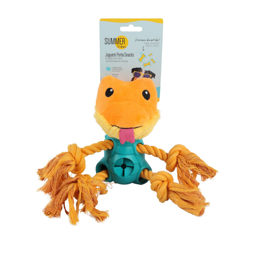 Summer Vibes Juguete portasnacks con cuerda para perros thumbnail