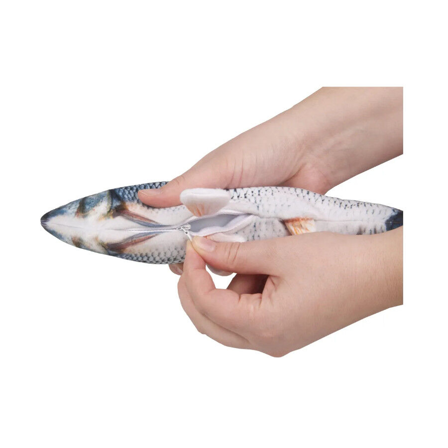 Flamingo Flounder Pez de Juguete El&eacute;ctrico para gatos, , large Imagen numero 3