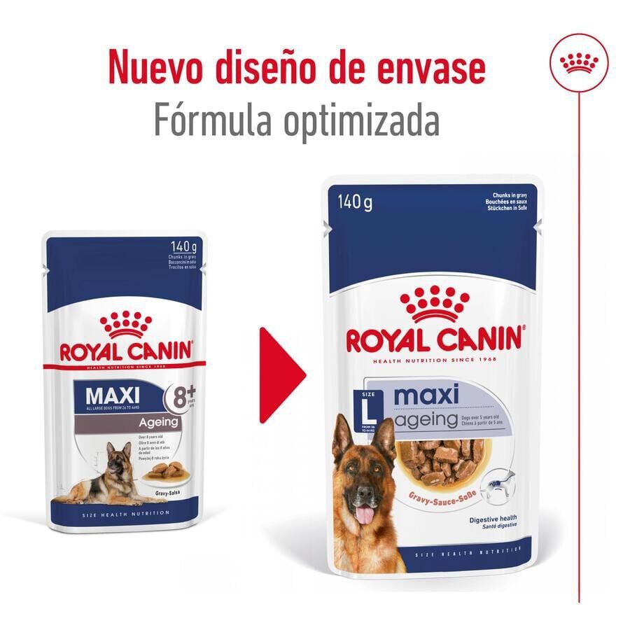 Royal Canin Maxi Ageing sobre en salsa para perros thumbnail