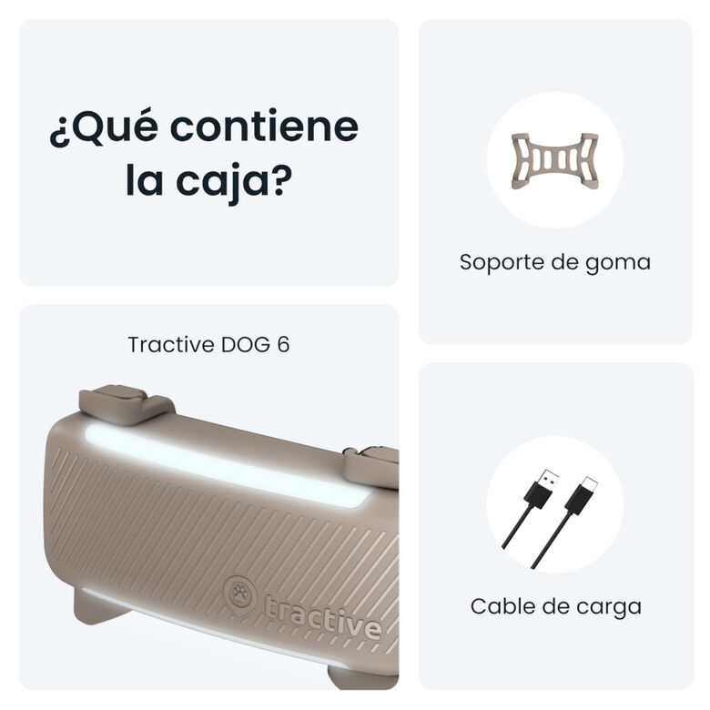 Tractive GPS Dog 6 Marrón Rastreador para perros thumbnail