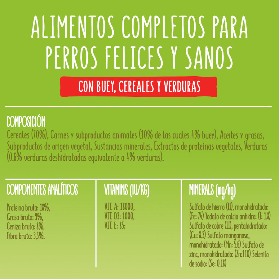 Friskies Adult Buey y Verduras pienso para perros thumbnail