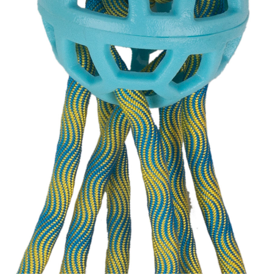 Tootoy! Pull Octopus Rope juguete de cuerda con pelota para perros, , large Imagen numero 3