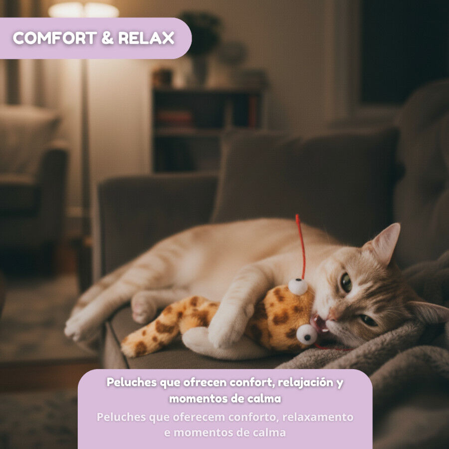 Tootoy! Serpiente de Peluche con Zumbido para gatos, , large Imagen numero 5