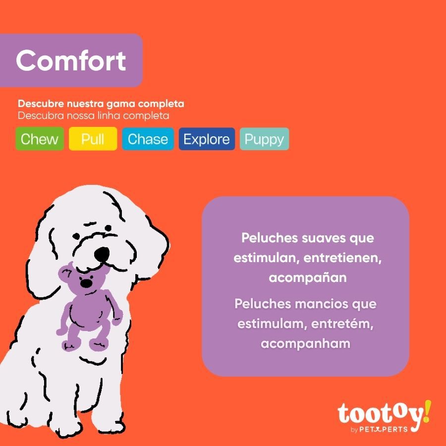 Tootoy! Comfort Mapache Gigante Peluche para perros, , large Imagen numero 5