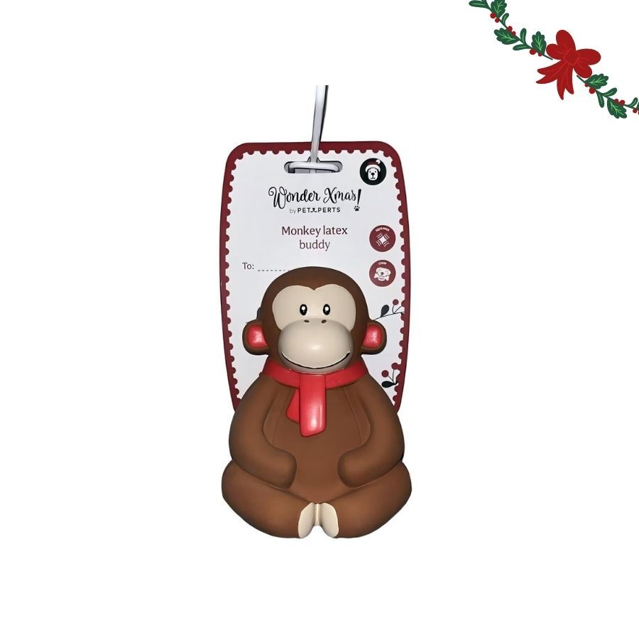 Wonder Christmas Mono L&aacute;tex Juguete para perros, , large Imagen numero 6