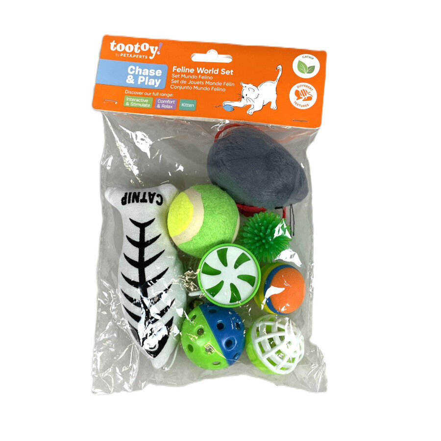 Tootoy! Caja de Juguetes Variados para gatos thumbnail