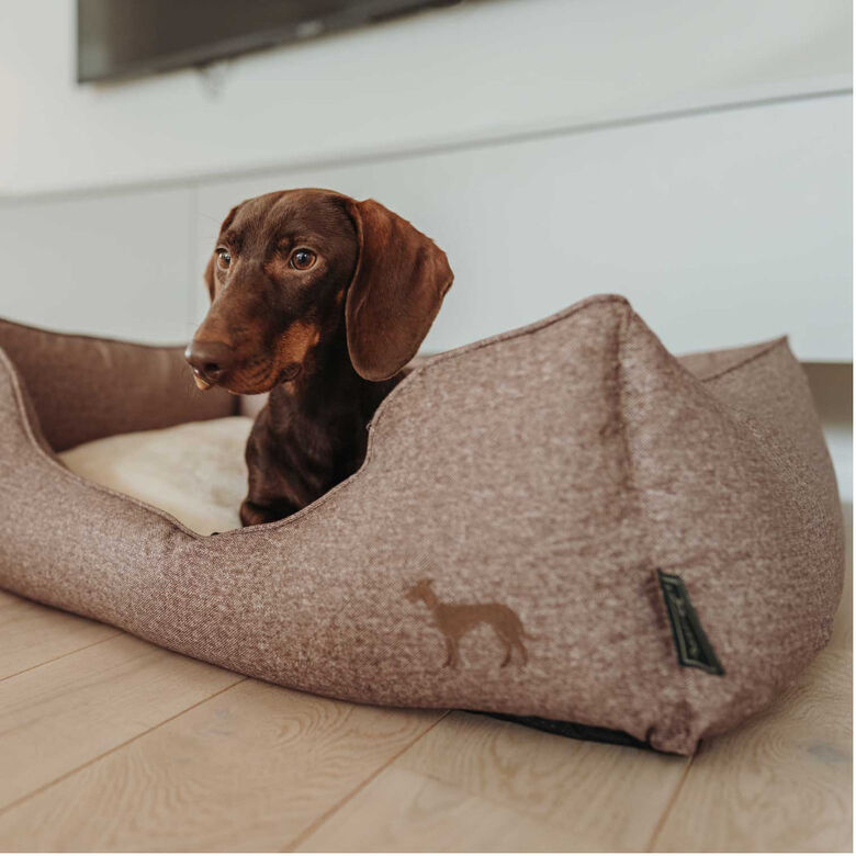 Hunter Boston Cozy Cama Marrón para perros thumbnail
