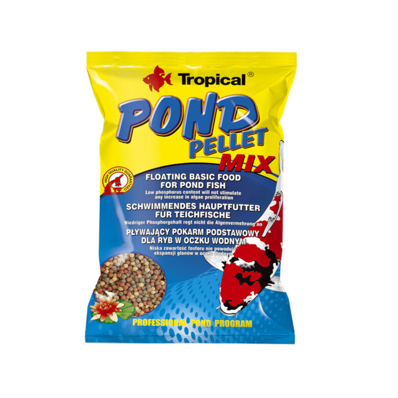 Tropical Pond Pellet Mix alimento para peces,  Imagen numero 1 Tropical Pond Pellet Mix alimento para peces, , large Imagen numero 1