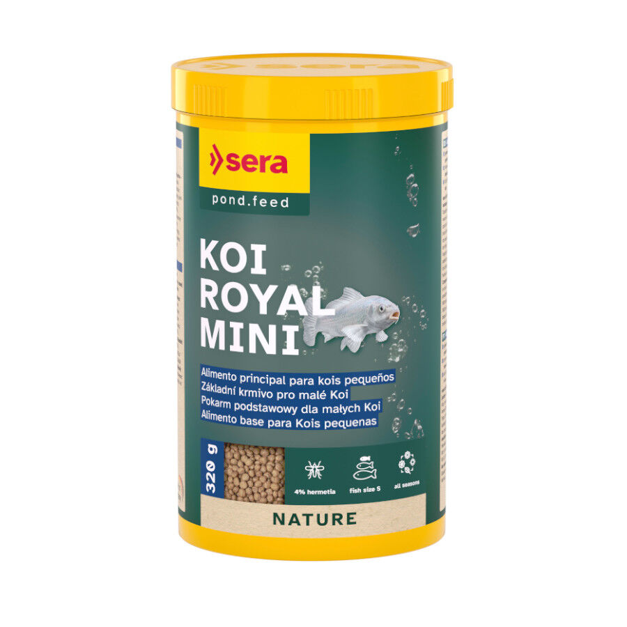 Sera Mini Royal Granulos para peces koi