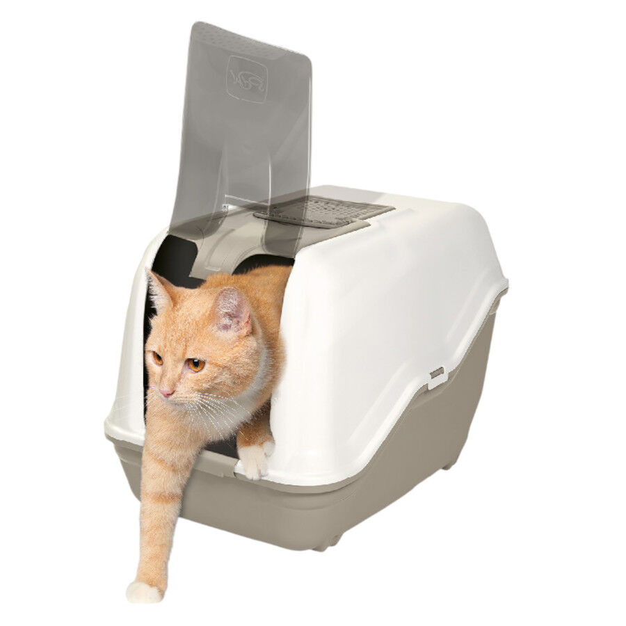 Nice Care Arenero Cerrado Netta Close Beige para gatos