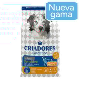 Criadores Cient&iacute;fico Senior Sensitive Medium-Maxi Pienso Salm&oacute;n para perros