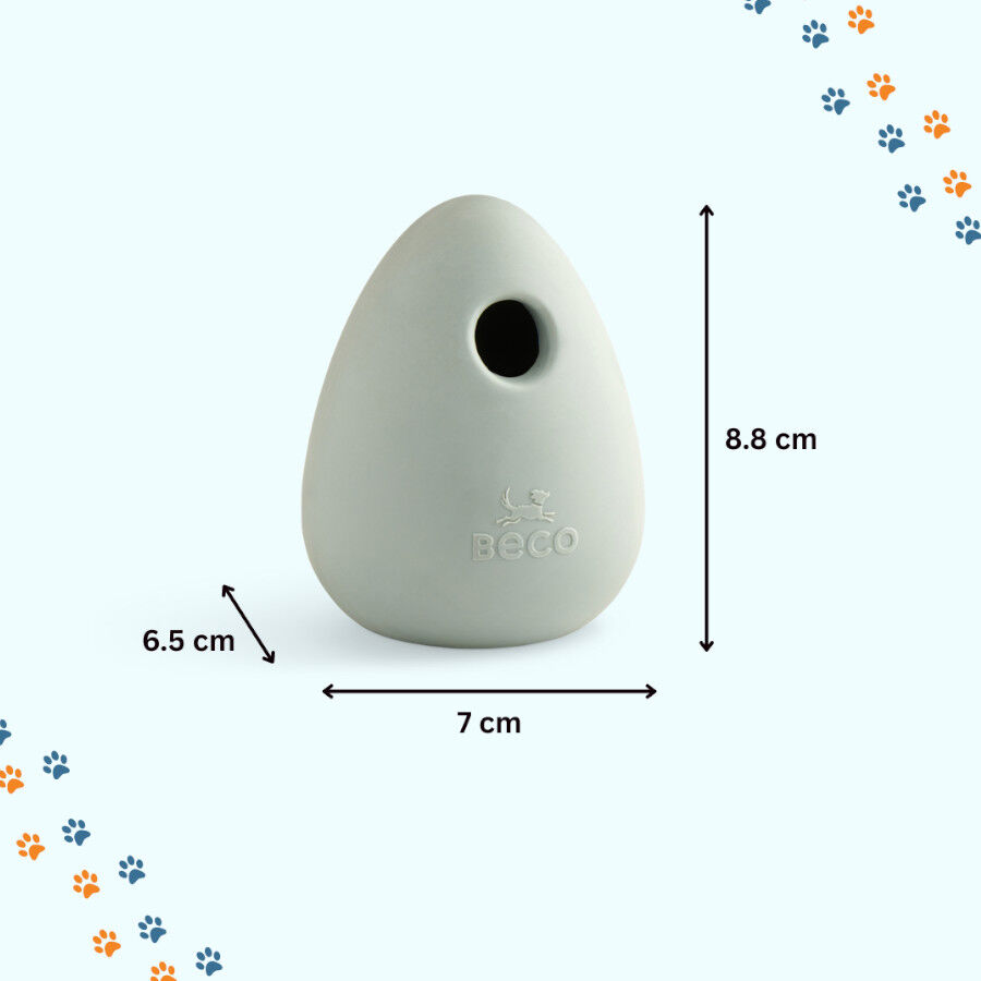 BECO Portagolosinas de Goma Verde para perros, , large Imagen numero 3