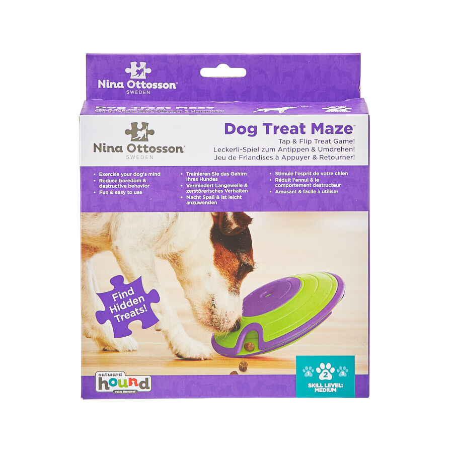 Outward Hound Treat Maze Disco Interactivo para perros, , large Imagen numero 7