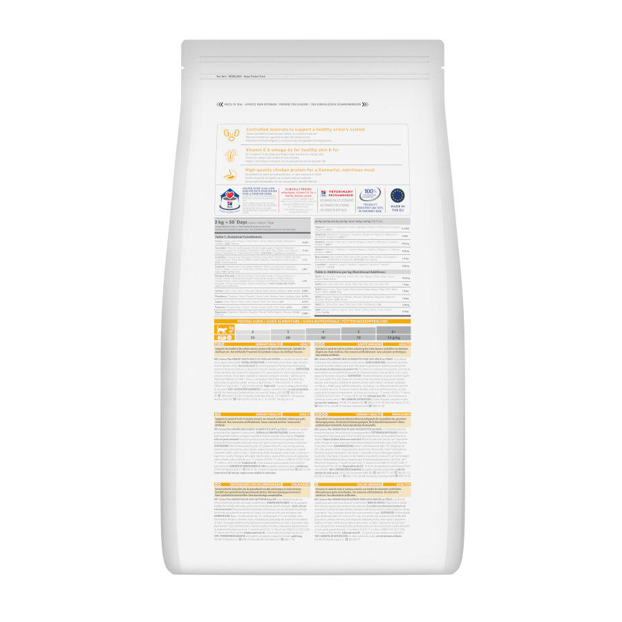 1.5 kg Hill's Urinary Pollo pienso para gatos, , large Imagen numero 7