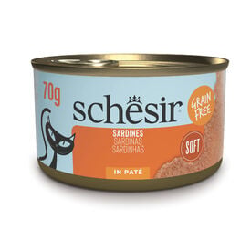 Schesir Lata Sardinas en pat&eacute; para gatos