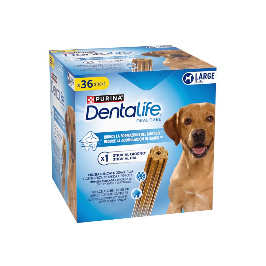 36 barritas Dentalife Snacks Dentales para perros de raza grande, , large Imagen numero 1