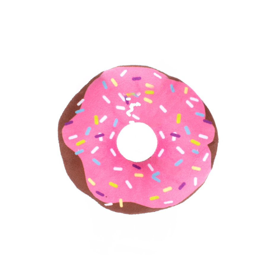 Juguete de peluche para perro Donut de Play & Bite Imagen numero 1