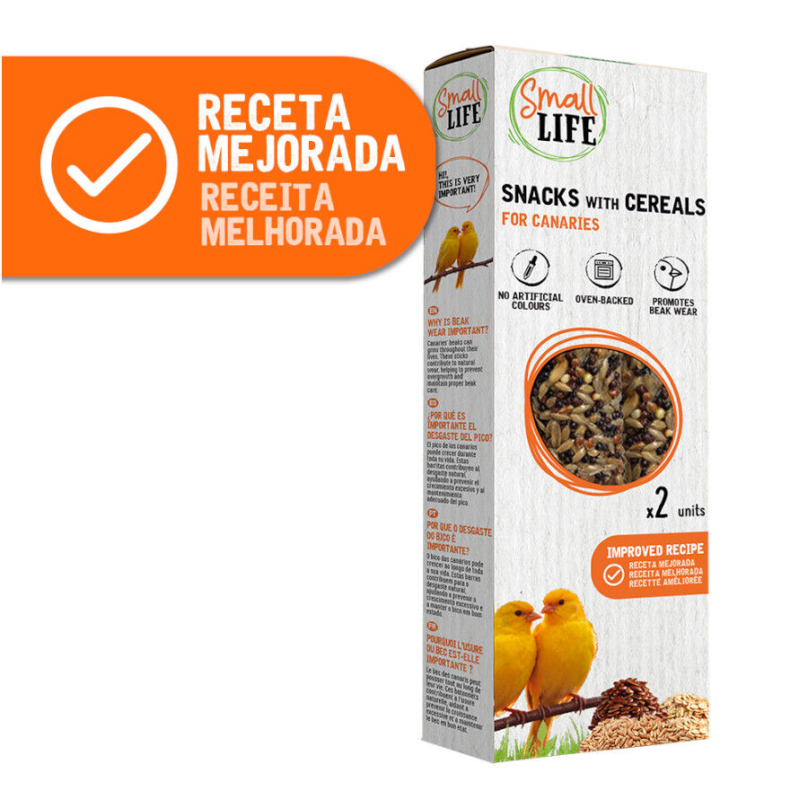 2 barritas Small Life Barritas Snack con Cereales para canarios, , large Imagen numero 2