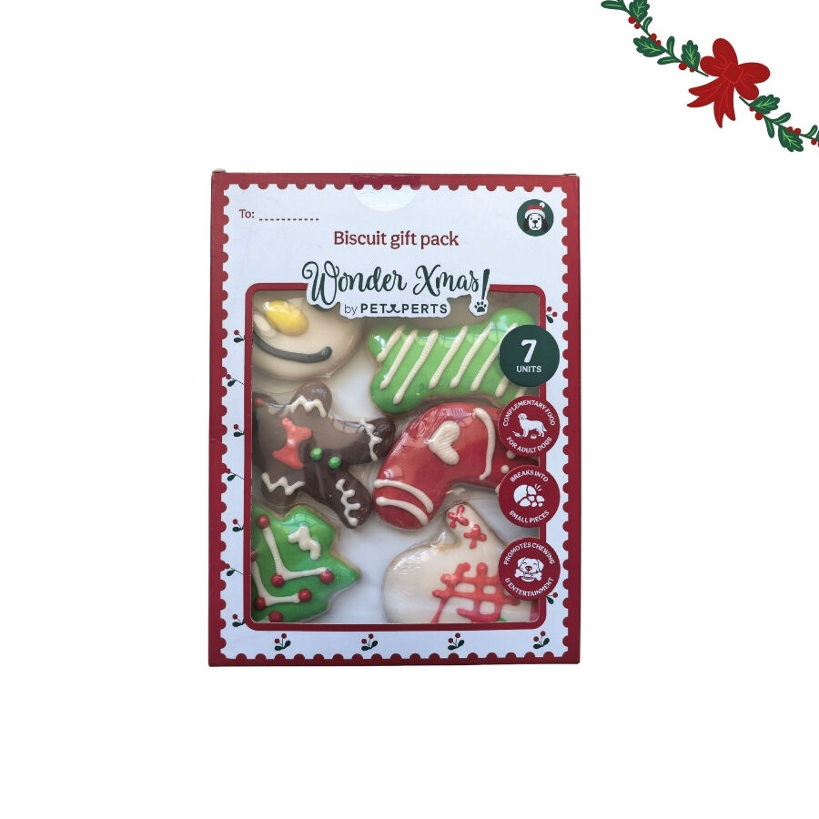 1 pack x 7 uds. Wonder Christmas Pack Regalo Galletas Snacks para perros, , large Imagen numero 5