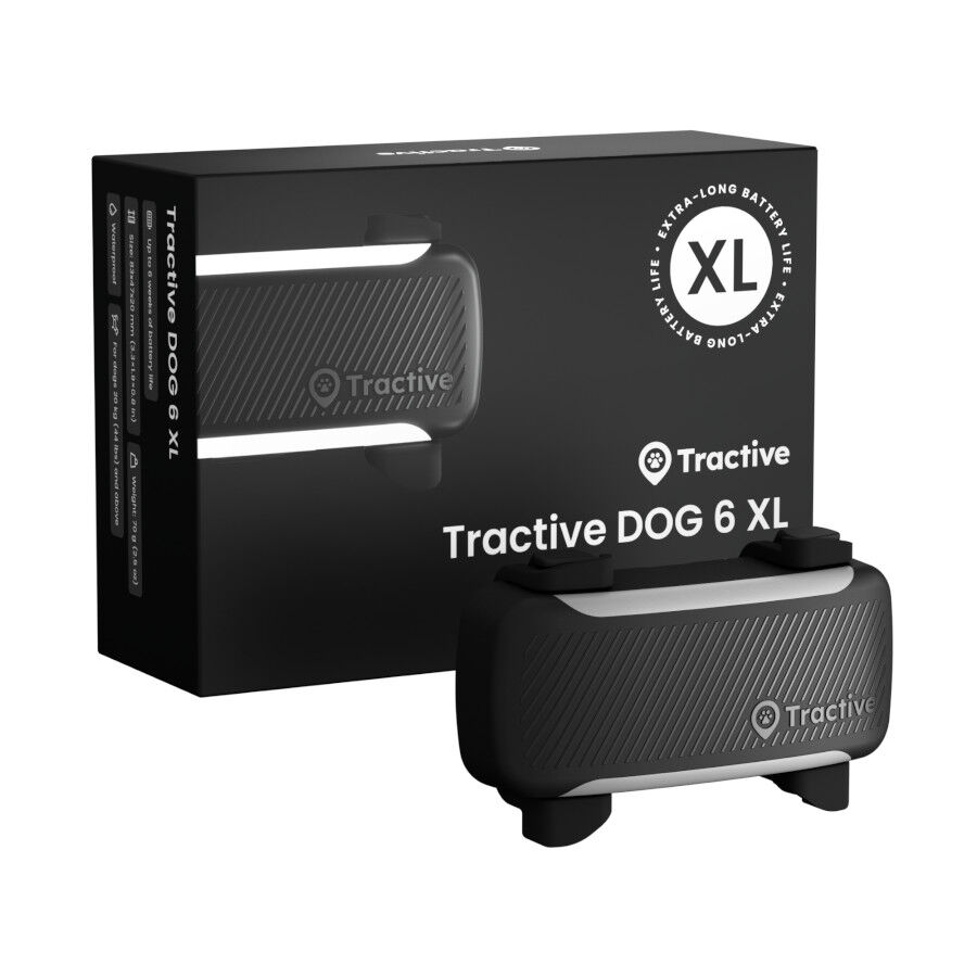 Tractive Dog 6 XL Negro GPS para perros, , large Imagen numero 1